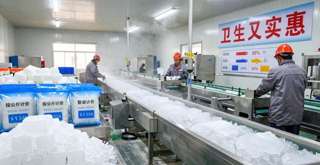 鞍山食用冰哪里买 良臣制冰厂卫生又实惠