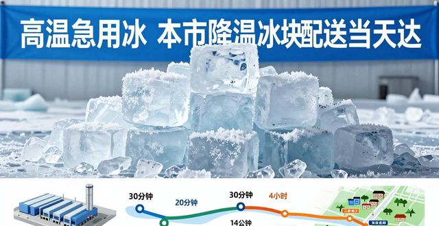 降温冰块配送流程_高效靠谱冰块运输_鞍山降温冰块配送